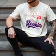 Dad Rookie Of Year 1st Birthday Baseball Theme Matching Men's Comfort Colors T-Shirt Ivory