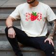 Dad Strawberry Birthday Men's Comfort Colors T-Shirt Ivory Dad Strawberry Birthday Men's Comfort Colors T-Shirt Ivory