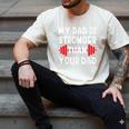 My Dad Is Stronger Than Your Dad T-Shirt Men's Comfort Colors T-Shirt Ivory