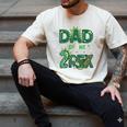 Dad Of The Two Rex Birthday Dinosaur Family Matching Men's Comfort Colors T-Shirt Ivory