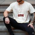 Dad Of The Wild One Shirt Bear Lumberjack 1st Birthday Tee Men's Comfort Colors T-Shirt Ivory