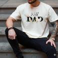 Dad Of The Wild One Zoo Birthday Safari Jungle Animal Men's Comfort Colors T-Shirt Ivory
