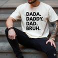 Dada Daddy Dad Bruh Dad Names Men's Comfort Colors T-Shirt Ivory