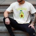 Dadacado Cute Daddy Avocado Pregnant Dad Father Day Men's Comfort Colors T-Shirt Ivory