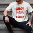 Daddy Of The Berry First Birthday Of Girl Strawberry Men's Comfort Colors T-Shirt Ivory