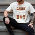 Daddy Of The Birthday Boy Football Party Family Matching Men's Comfort Colors T-Shirt Ivory