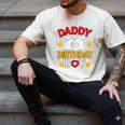 Daddy Of The Birthday Boy Shirt Matching Dad Son Family Bday Men's Comfort Colors T-Shirt Ivory