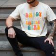 Daddy Of The Birthday Girl Groovy Themed Father Dad Men's Comfort Colors T-Shirt Ivory