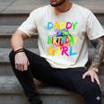 Daddy Of The Birthday Girl Retro 80's Party Men's Comfort Colors T-Shirt Ivory