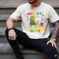 Daddy Dinosaur Shirt Cute Birthday Boy Family Apparel Men's Comfort Colors T-Shirt Ivory Daddy Dinosaur Shirt Cute Birthday Boy Family Apparel Men's Comfort Colors T-Shirt Ivory
