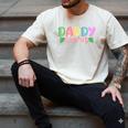 Daddy Saurus Kids Dinosaur Birthday Party Family Matching Men's Comfort Colors T-Shirt Ivory