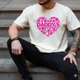 Daddy's Girl Father's Day Idea For a New Dad Men's Comfort Colors T-Shirt Ivory