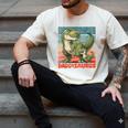 Daddysaurus Father's Day Best Dad T-Rex Papa Men's Comfort Colors T-Shirt Ivory