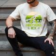 Daddysaurus Rex 2 Kids Sunset Tshirt For Fathers Day Men's Comfort Colors T-Shirt Ivory