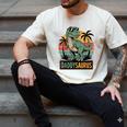 Daddysaurus T Rex Dinosaur Daddy Saurus Family Matching Dad Men's Comfort Colors T-Shirt Ivory