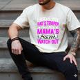 I Have My Dad's Temper & My Mama's Mouth Daughter Kids Men's Comfort Colors T-Shirt Ivory