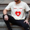 My Daughter Is A Doctor Shirt Proud Parents Graduation Men's Comfort Colors T-Shirt Ivory