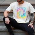 Dead Dad Club Surviving On Dark Humor Hippie Men's Comfort Colors T-Shirt Ivory