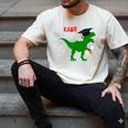 Dinosaur Rawr Diploma Graduate Graduation Men's Comfort Colors T-Shirt Ivory