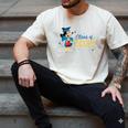 Disney Mickey Mouse Cap & Gown '25 Graduation Class Of 2025 Premium Tri-Blend Men's Comfort Colors T-Shirt Ivory