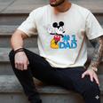 Disney Mickey Mouse Father's Day 1 Dad Men's Comfort Colors T-Shirt Ivory