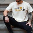 Doctor Of Education She BelievED EdD Graduation Men's Comfort Colors T-Shirt Ivory
