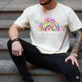 Doctor Of Physical Therapy Therapist DPT Graduation Rainbow Men's Comfort Colors T-Shirt Ivory