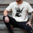 Dog Guitarist Guitar Yorkie Dad Mom For Men Women Men's Comfort Colors T-Shirt Ivory