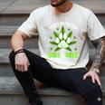 Dogs And Weed Dad Mom Dog Lover Cannabis Marijuana For Men Women Men's Comfort Colors T-Shirt Ivory