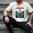 Drooling Boxer Jowls Fawn Dog Mom Dog Dad Burger Men's Comfort Colors T-Shirt Ivory