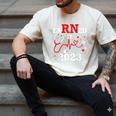 Earned It 2023 For Nurse Graduation Or RN LPN Class Of Men's Comfort Colors T-Shirt Ivory