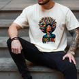 Education Is Freedom History Month Teacher Books Afro For Men Women Men's Comfort Colors T-Shirt Ivory