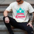 EMT Trauma Queen Paramedic Student T-Shirt Graduation Men's Comfort Colors T-Shirt Ivory