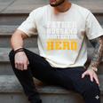 FATHER HUSBAND PROTECTOR HERO Dad Daddy Fathers Day Men's Comfort Colors T-Shirt Ivory