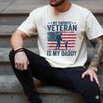 Father Veterans Day My Favorite Veteran Is My Daddy For Kids Men's Comfort Colors T-Shirt Ivory