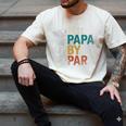 Fathers Day Golfer Dad Golfing Best Papa By Par Golf Men's Comfort Colors T-Shirt Ivory