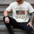 My Favorite Baseball Player Calls Me Dad Father's Day Men's Comfort Colors T-Shirt Ivory