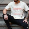 My Favorite Daughter Gave Me This Shirt Dad Mom Men's Comfort Colors T-Shirt Ivory