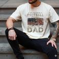 My Favorite Football Player Calls Me Dad Father's Day Men's Comfort Colors T-Shirt Ivory