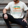 My Favorite Ski Buddies Call Me Dad Ski Dad Men's Comfort Colors T-Shirt Ivory