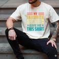 My Favorite Teacher Gave Me This School Graduation Student Men's Comfort Colors T-Shirt Ivory