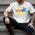First Day Of School Shirt Peace Out Pre-K Graduation Kids So Men's Comfort Colors T-Shirt Ivory