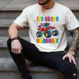 First Grade Graduation Monster Truck 1st Grade Graduate Men's Comfort Colors T-Shirt Ivory