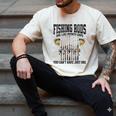 Fishing Tuna Bass Rod Fisherman Cool Dad Quote Men's Comfort Colors T-Shirt Ivory