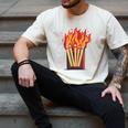 Flames And Lighter Costume For Matchbook Lovers Men's Comfort Colors T-Shirt Ivory