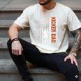 Football Kicker Dad Of A Football Kicker Father US Flag Men's Comfort Colors T-Shirt Ivory