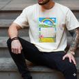 Frutiger Aero Aesthetic Rainbow Glitch Art Men's Comfort Colors T-Shirt Ivory