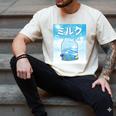 Frutiger Aero Aesthetic Tech Kawaii Milk Underwater Fishes Men's Comfort Colors T-Shirt Ivory Frutiger Aero Aesthetic Tech Kawaii Milk Underwater Fishes Men's Comfort Colors T-Shirt Ivory