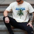 Frutiger Aero Palm Tree Y2k Aesthetic 2000s Trend Men's Comfort Colors T-Shirt Ivory