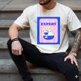 Fun Cute Introvert Cat Character With Wine Men's Comfort Colors T-Shirt Ivory Fun Cute Introvert Cat Character With Wine Men's Comfort Colors T-Shirt Ivory